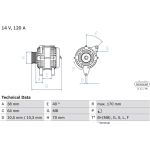 Lichtmaschine 0 986 082 720 Lichtmaschine 0 986 082 720