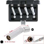 KS TOOLS ZESTAW NASADEK DO WIEC ZAP ONOWYCH 3/8, 4 SZTUKI 517.1145