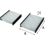 VALEO Innenraumfilter 715556