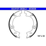 ATE Bremsbacken 03.0137-3038.2 ATE Bremsbacken 03.0137-3038.2
