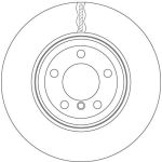 85 481 074 Bremsscheibe VA DF6471 85 481 074 Bremsscheibe VA DF6471