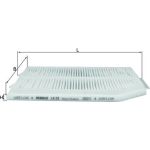 MAHLE Filter, Innenraumluft LA 23