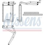 Heizkühler PKW 707177 Heizkühler PKW 707177