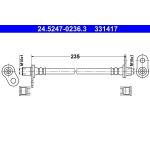 ATE Bremsschlauch 24.5247-0236.3