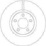 TRW Bremsscheibe Mazda S. 3 06- 2.3Mps DF6490S TRW Bremsscheibe Mazda S. 3 06- 2.3Mps DF6490S
