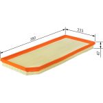 Luftfilter F 026 400 181 Luftfilter F 026 400 181