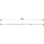 Bosch Bremsbelagverschleißsensor 1987474587 Bosch Bremsbelagverschleißsensor 1987474587