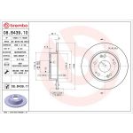 86 482 048 Bremsscheibe HA 08.B439.11 86 482 048 Bremsscheibe HA 08.B439.11