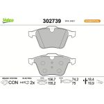 Valeo Bremsbelagsatz 302739
