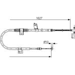Handbremsseil li 1987482274 Handbremsseil li 1987482274