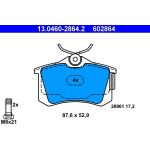 Bremsbelagsatz Vw T. Lupo/Polo 1,2-1,8 99-09 13.0460-2864.2 Bremsbelagsatz Vw T. Lupo/Polo 1,2-1,8 99-09 13.0460-2864.2