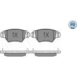 MEYLE Bremsbelagsatz Opel Astra G/Zafira 025 232 5817/PD MEYLE Bremsbelagsatz Opel Astra G/Zafira 025 232 5817/PD