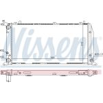 Nissens Wasserkühler PKW 604361 Nissens Wasserkühler PKW 604361