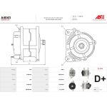 A4043 AS-PL Lichtmaschine (Generator) A4043