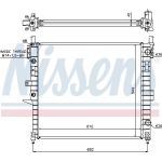 Wasserkühler PKW 62787A Wasserkühler PKW 62787A