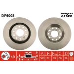 TRW Bremsscheibe VW A4 03-09 DF6005 TRW Bremsscheibe VW A4 03-09 DF6005