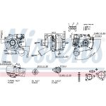 NISSENS Turbolader 93534 NISSENS Turbolader 93534