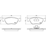 P 86 024 Brembo Prime Bremsbelagsatz Vorderachse – P 86 024 – 156/155 x 58 x 20 mm – Bremssystem Teves – OE Nummer 00002723435 P 86 024 Brembo Prime Bremsbelagsatz Vorderachse – P 86 024 – 156/155 x 58 x 20 mm – Bremssystem Teves – OE Nummer 00002723435
