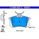ATE Bremsbelagsatz VW Hinterachse Corrado/Golf/Jetta/Passat/Vento 83-02 13.0460-2937.2 ATE Bremsbelagsatz VW Hinterachse Corrado/Golf/Jetta/Passat/Vento 83-02 13.0460-2937.2