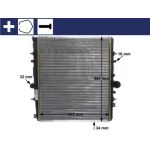 MAHLE Kühler, Motorkühlung CR 1436 000S MAHLE Kühler, Motorkühlung CR 1436 000S