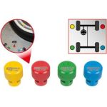 KS TOOLS RDKS/TPMS-Reifen-Entlüftungsset, 4-teilig 100.1185 KS TOOLS RDKS/TPMS-Reifen-Entlüftungsset, 4-teilig 100.1185