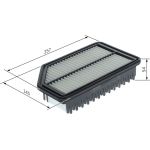 Luftfilter F 026 400 350 Luftfilter F 026 400 350