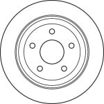 99 482 004 Bremsscheibe HA DF6029