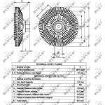 NRF Kühlerlüfterkupplung 49517 NRF Kühlerlüfterkupplung 49517
