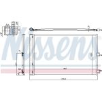 Nissens Klimakondensator PKW 940660 Nissens Klimakondensator PKW 940660