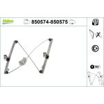 VALEO 850575 Fensterheber VALEO 850575 Fensterheber
