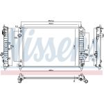 Nissens Wasserkühler PKW 61687 Nissens Wasserkühler PKW 61687