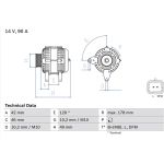 Lichtmaschine 0 986 048 911 Lichtmaschine 0 986 048 911
