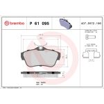 BREMBO Bremsklötze HA P 61 095 BREMBO Bremsklötze HA P 61 095