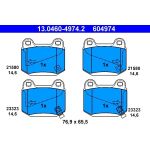 Bremsbelagsatz Nissan T. 350Z 3,5 02-09 13.0460-4974.2 Bremsbelagsatz Nissan T. 350Z 3,5 02-09 13.0460-4974.2
