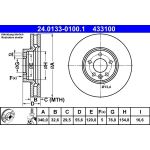 Bremsscheibe Vw P. Multivan/T5/T6 03 24.0133-0100.1 Bremsscheibe Vw P. Multivan/T5/T6 03 24.0133-0100.1
