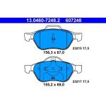 Bremsbelagsatz Renault P. Laguna/Twingo/Wind 1.2-1.6 07 13.0460-7248.2 Bremsbelagsatz Renault P. Laguna/Twingo/Wind 1.2-1.6 07 13.0460-7248.2