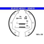 ATE Bremsbacken 03.0137-4018.2 ATE Bremsbacken 03.0137-4018.2