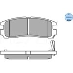 025 217 0615/W MEYLE Bremsbelagsatz Mitsubishi Galant 92- Mit Sensor 025 217 0615/W MEYLE Bremsbelagsatz Mitsubishi Galant 92- Mit Sensor