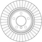 TRW Bremsscheibe DF4299