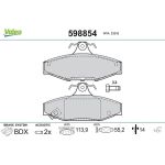 Valeo Bremsbelagsatz 598854