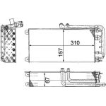 MAHLE Verdampfer, Klimaanlage AE 45 000P MAHLE Verdampfer, Klimaanlage AE 45 000P