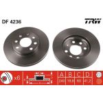 Bremsscheibe Opel P. Corsa C DF4236 Bremsscheibe Opel P. Corsa C DF4236