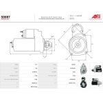 S0087 AS-PL Anlasser (Starter) S0087