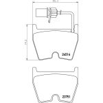 BREMBO Bremsklötze VA P 85 138 BREMBO Bremsklötze VA P 85 138