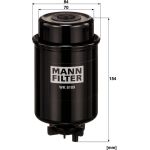 MANN-FILTER Kraftstofffilter LKW WK 8109 MANN-FILTER Kraftstofffilter LKW WK 8109