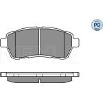 Bremsbelagsatz Ford P. Fiesta 08 025 242 8316/PD Bremsbelagsatz Ford P. Fiesta 08 025 242 8316/PD