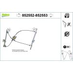 Valeo Fensterheber 852552 Valeo Fensterheber 852552