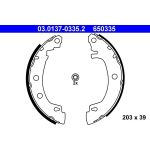 Bremsbackensatz 03.0137-0335.2 Bremsbackensatz 03.0137-0335.2