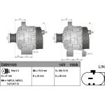 DENSO Generator DAN1103