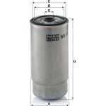 MANN-FILTER Kraftstofffilter WK 845/7 MANN-FILTER Kraftstofffilter WK 845/7